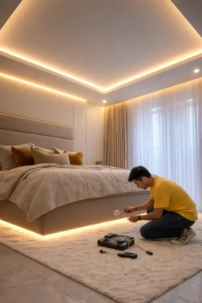 jasa Pasang plafon pvc kamar