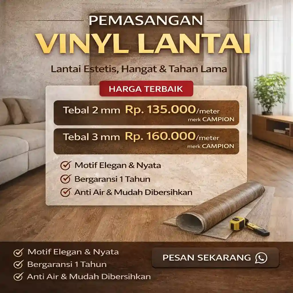 jasa vinyl lantai